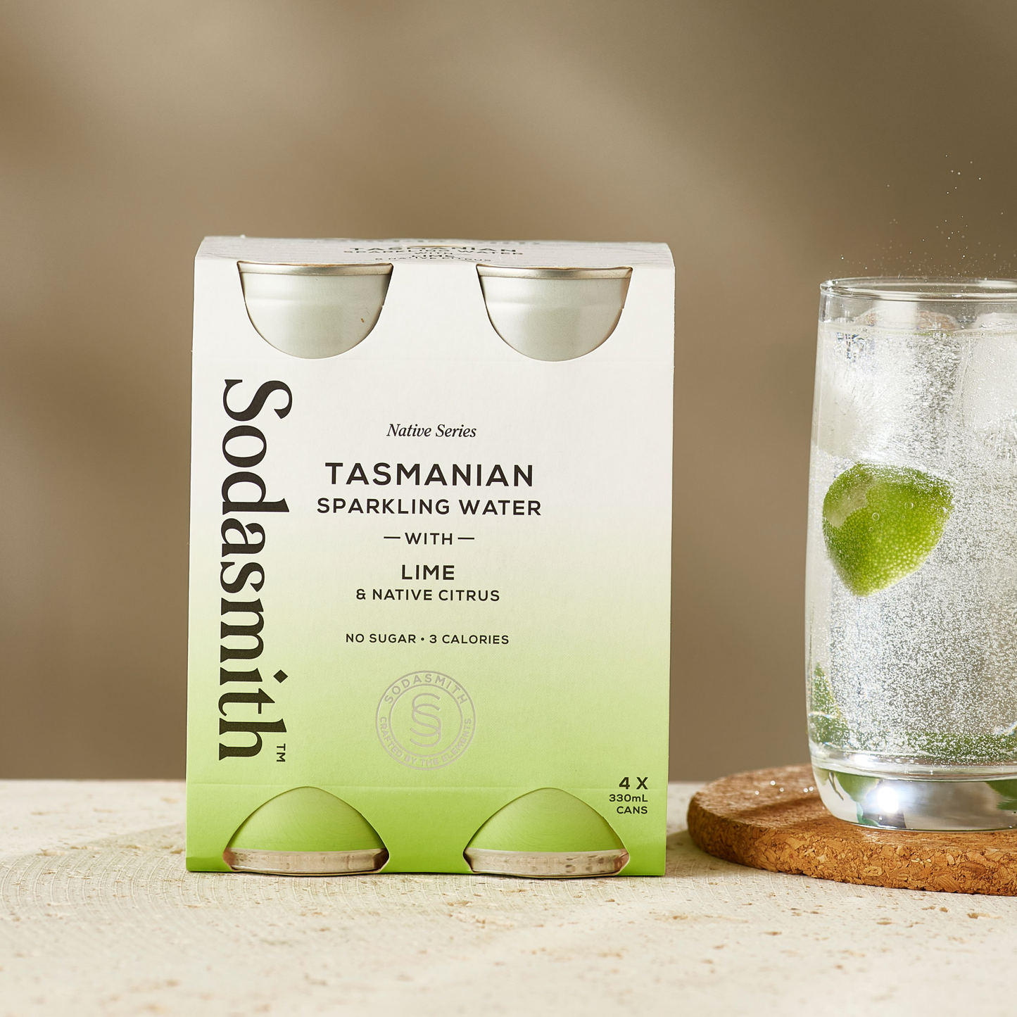 Lime & Native Citrus Sparkling Water